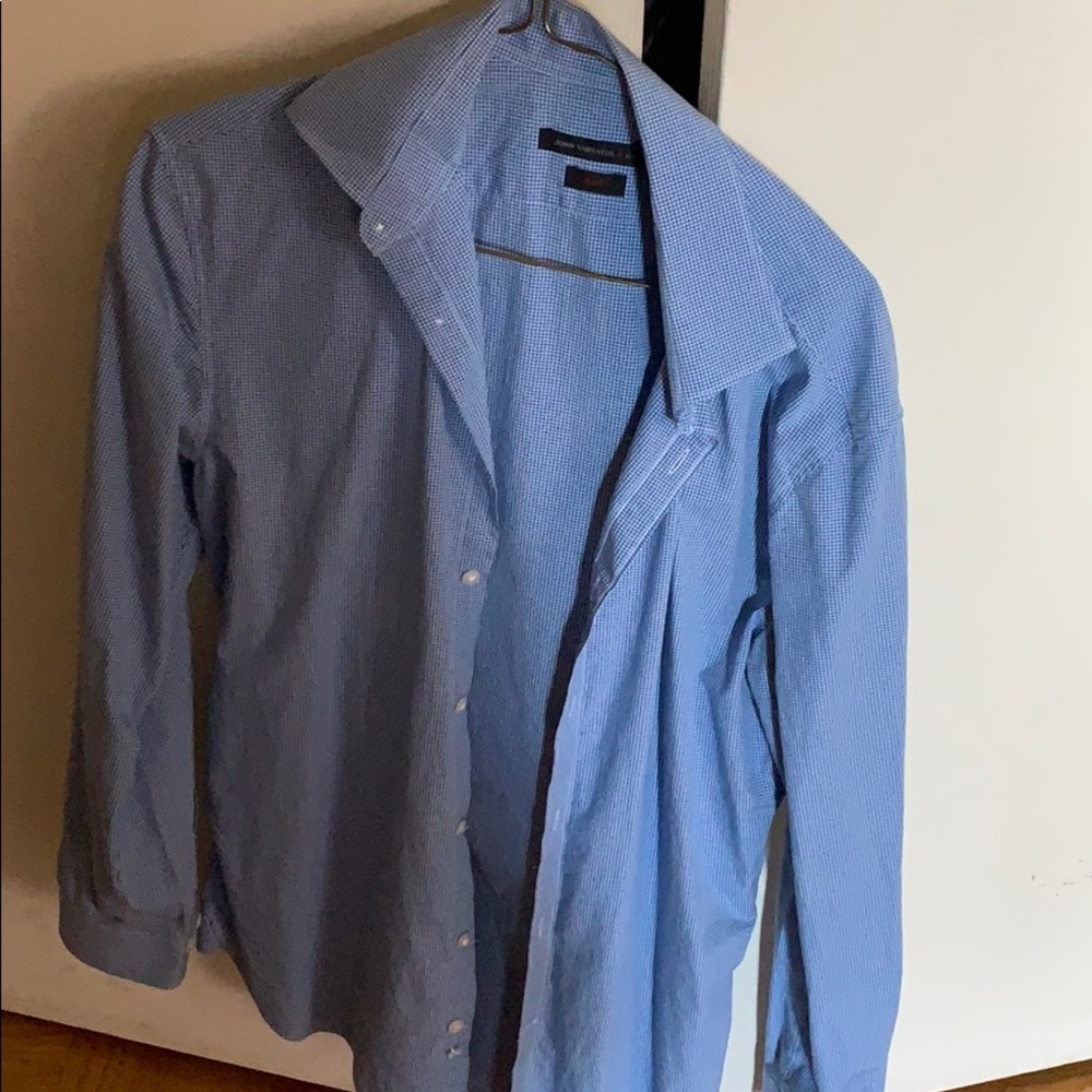 John Varvatos dress shirt slim fit neck 15, 32/33